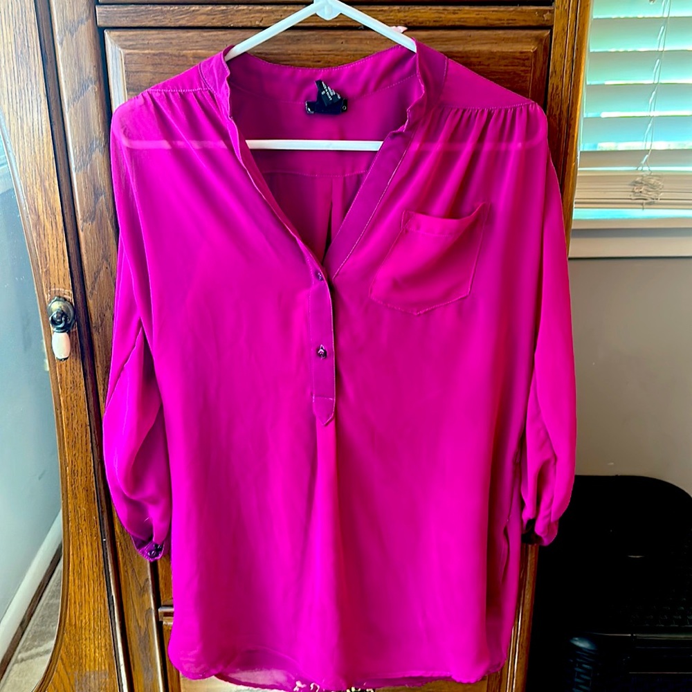 Pink blouse